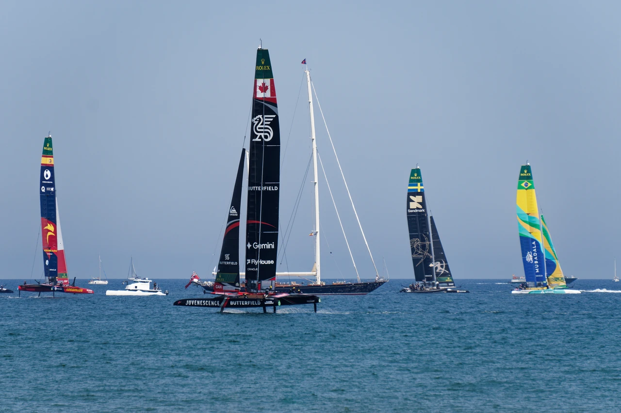 Kiné du sport en Espagne - SailGP Valencia