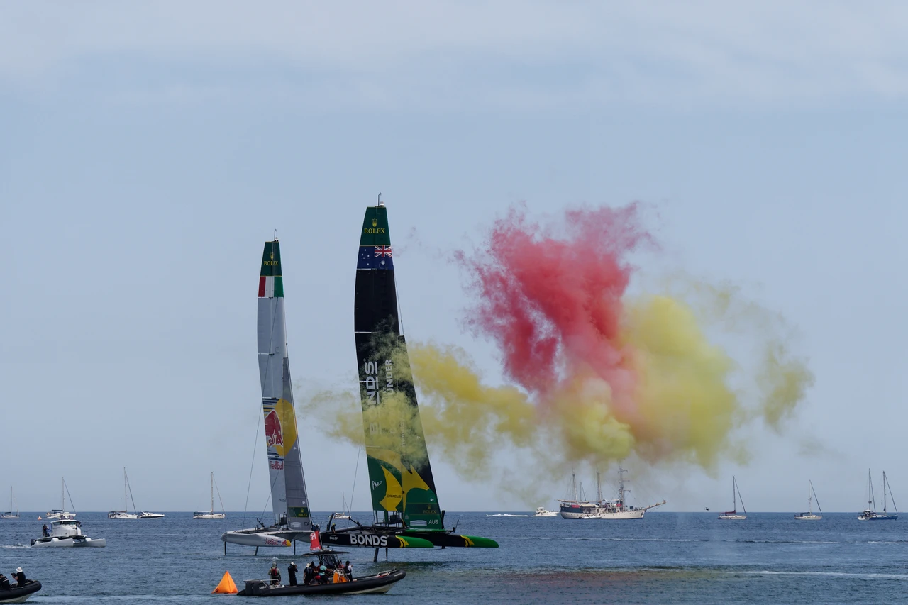 SailGP Valencia - 2de et 3ème place - Australie-Italie
