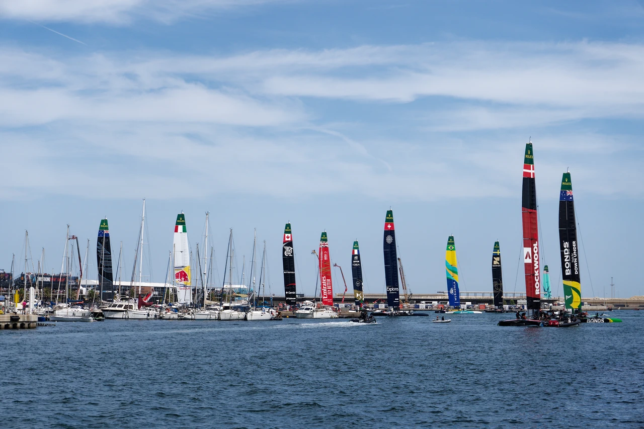 SailGP Valencia - Retour au port