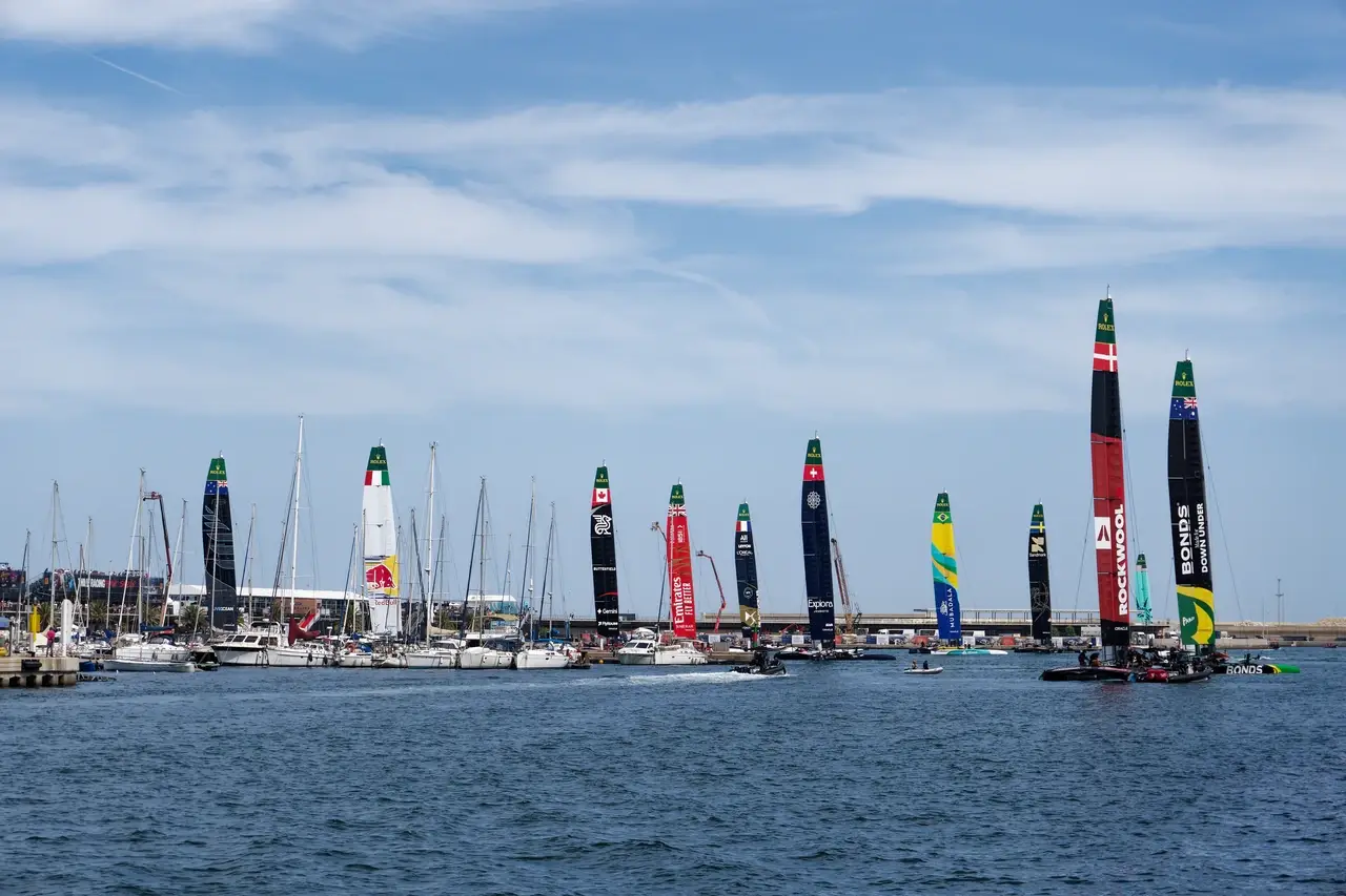 SailGP Valencia - Retour au port
