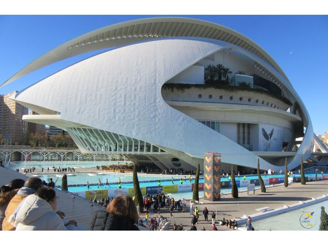 Marathon València 2023 - Palais de la reine Sofia - 100m de l'arrivée