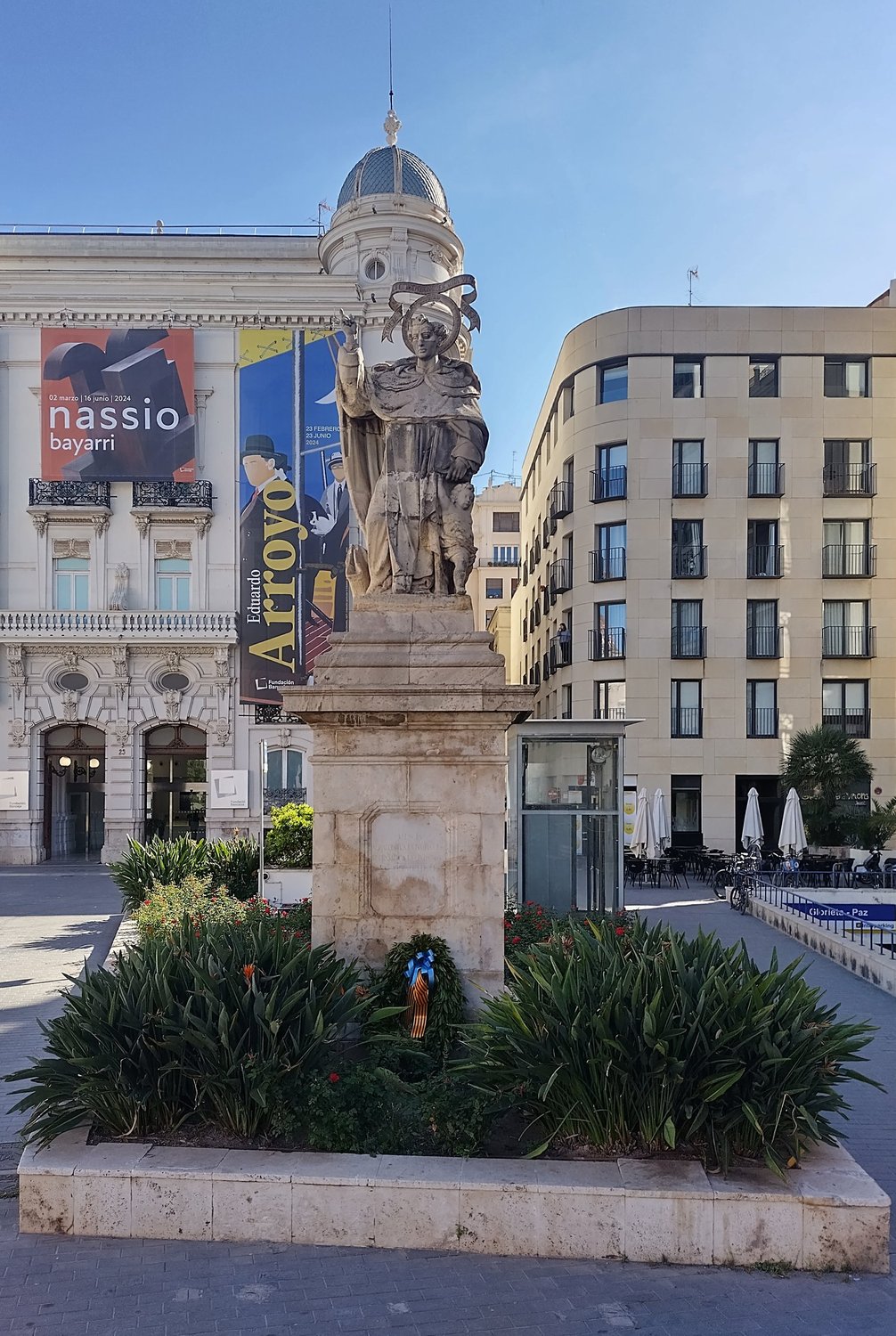 Statue de San Vincente Ferrer - Plaza Tetuán, València