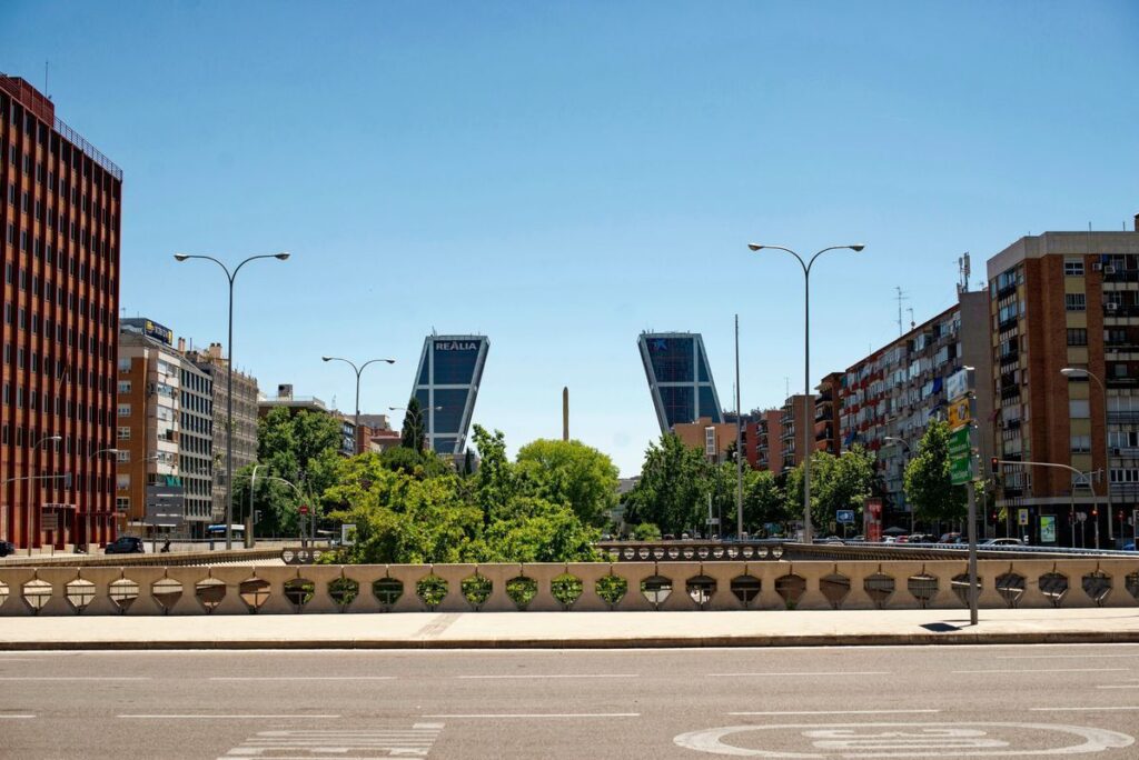 Quartier d'affaire - Paseo de la Castellana