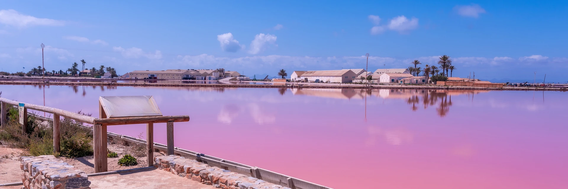 Le lac rose de Torrevieja