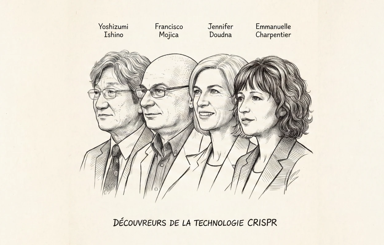 Les découvreurs de la technologie CRISPR-Cas9