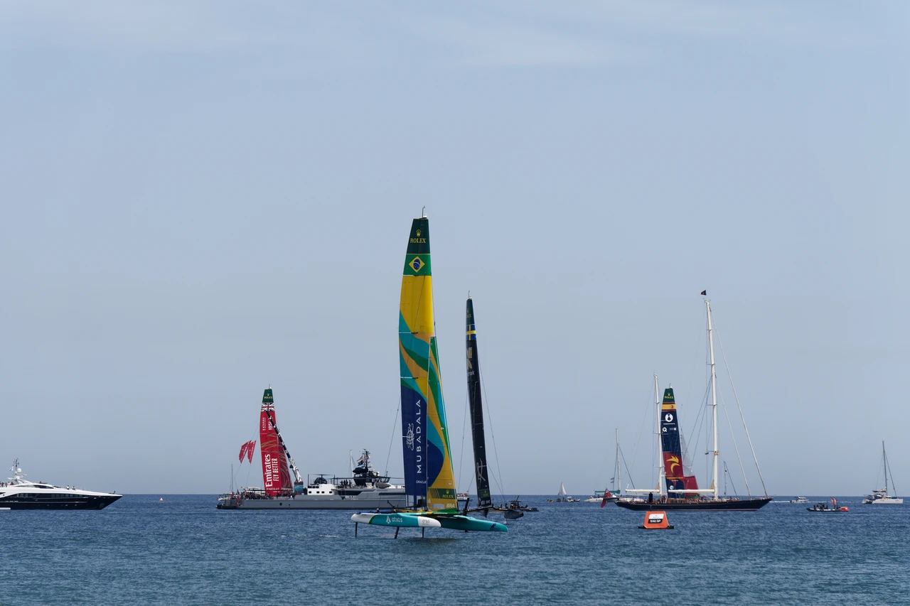 SailGP Valencia - L équipe Mubadala brésilienne