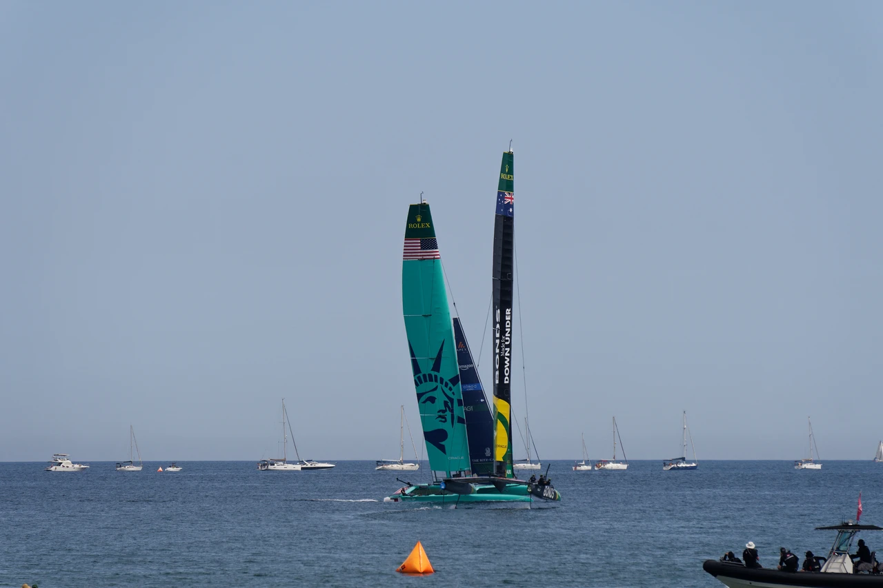 SailGP Valencia - La manoeuvre qui a permis aux USA d emporter la victoire sur l Australie