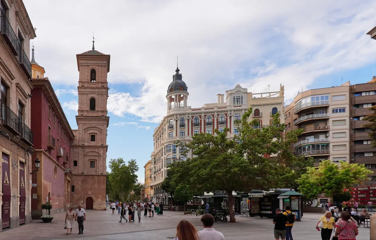 La Plaza de las Flores de Murcie